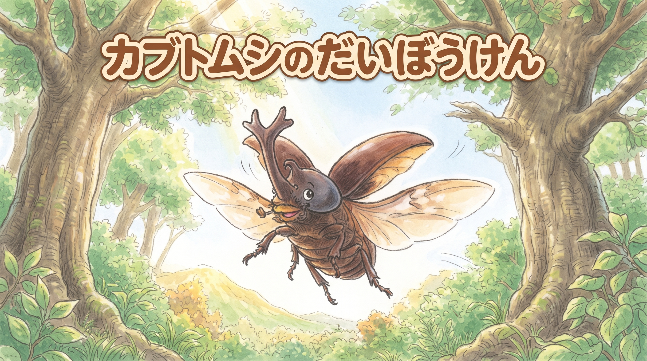 カブトムシのだいぼうけん