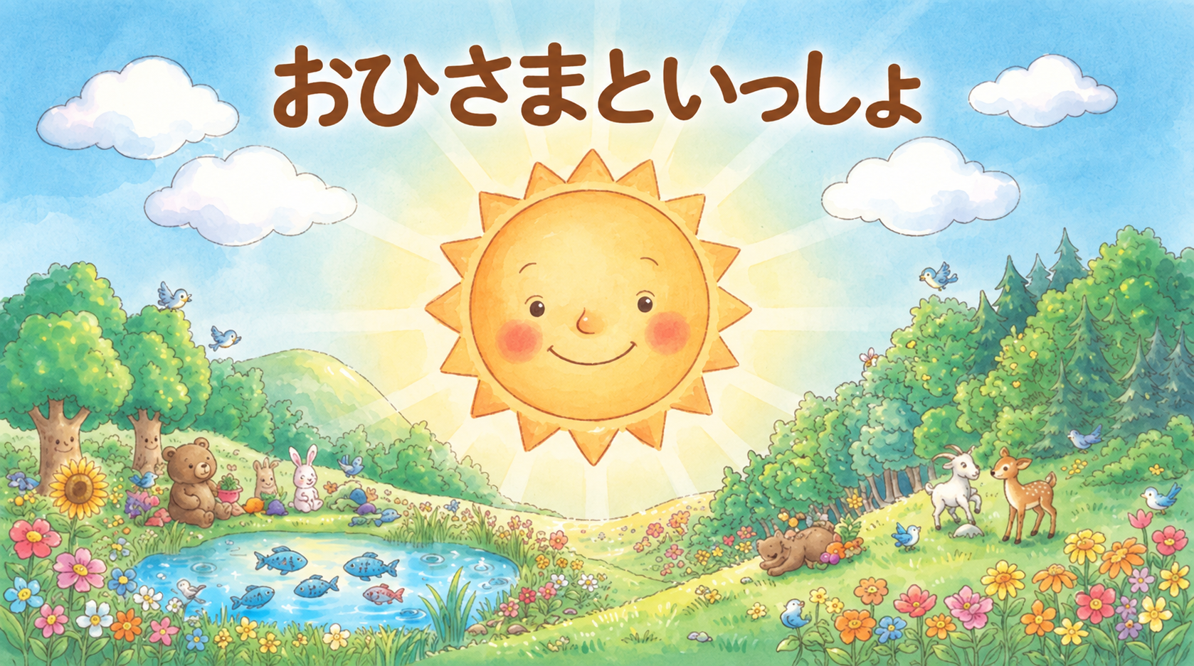 おひさまといっしょ